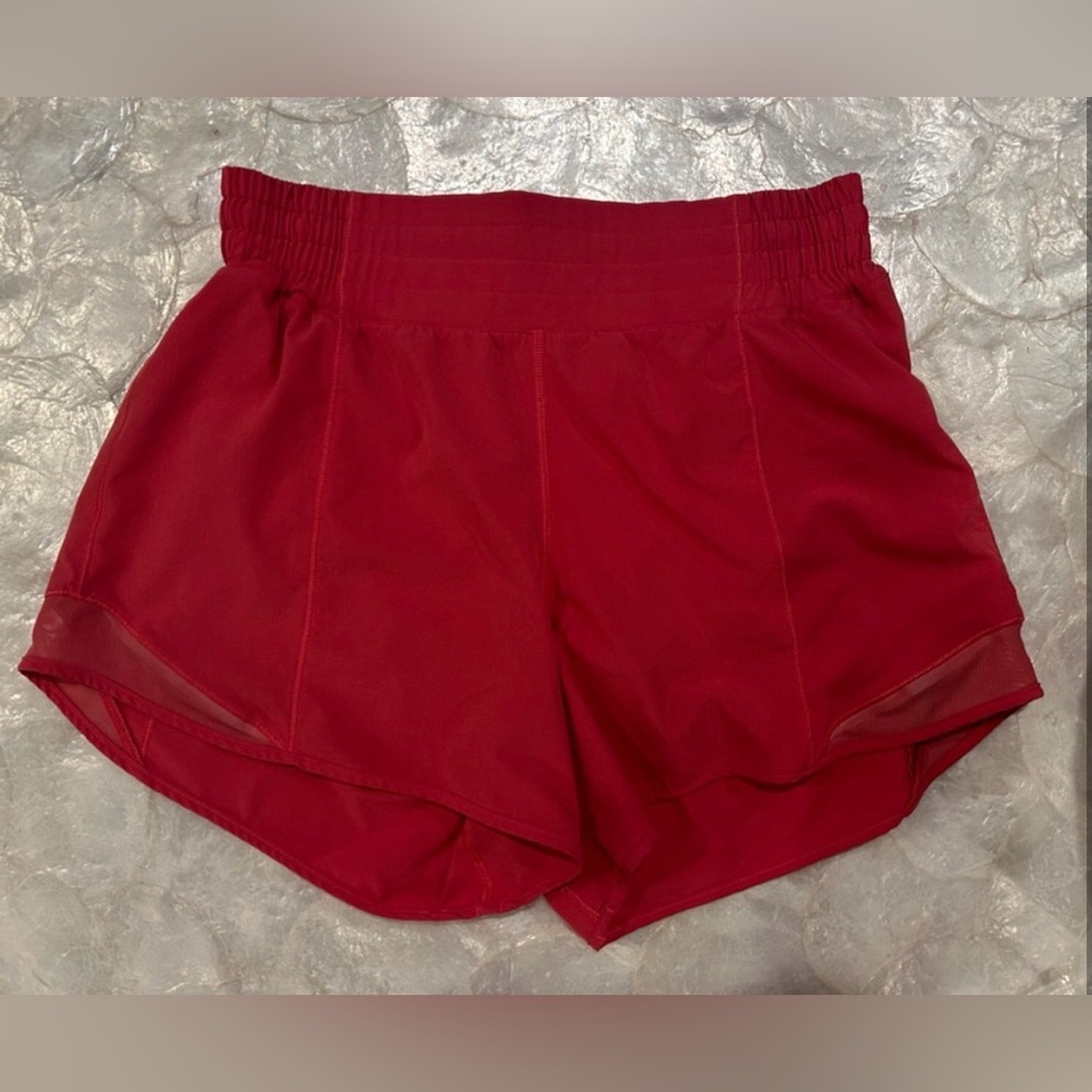 Lululemon Hotty Hot Pink Shorts